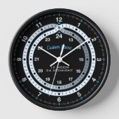 Aangepaste wandklok van 24 uur (Voorkant)