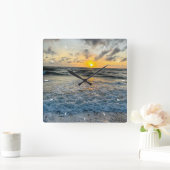 Aangepaste wandklok (voeg uw eigen foto en/of teks (Huis)