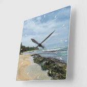 Aangepaste wandklok (voeg uw eigen foto en/of teks (Hoek)