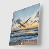 Aangepaste wandklok (voeg uw eigen foto en/of teks (Hoek)