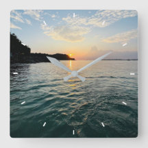 Aangepaste wandklok (voeg uw eigen foto en/of teks