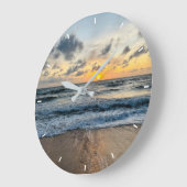 Aangepaste wandklok (voeg uw eigen foto en/of teks (Hoek)