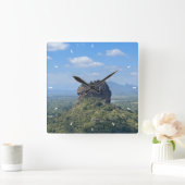 Aangepaste wandklok (voeg uw eigen foto en/of teks (Huis)