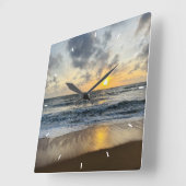 Aangepaste wandklok (voeg uw eigen foto en/of teks (Hoek)