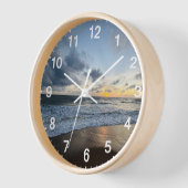 Aangepaste wandklok (voeg uw eigen foto en/of teks (Hoek)