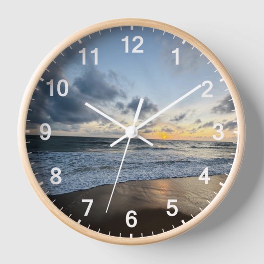 Aangepaste wandklok (voeg uw eigen foto en/of teks (Voorkant)