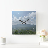 Aangepaste wandklok (voeg uw eigen foto en/of teks (Huis)