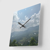 Aangepaste wandklok (voeg uw eigen foto en/of teks (Hoek)