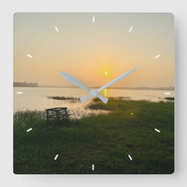 Aangepaste wandklok (voeg uw eigen foto en/of teks