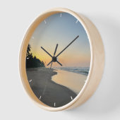 Aangepaste wandklok (voeg uw eigen foto en/of teks (Hoek)