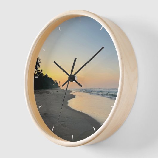 Aangepaste wandklok (voeg uw eigen foto en/of teks (Hoek)