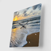 Aangepaste wandklok (voeg uw eigen foto en/of teks (Hoek)
