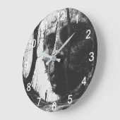 Aangepaste wandklok (voeg uw eigen foto en/of teks (Hoek)