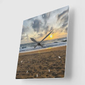 Aangepaste wandklok (voeg uw eigen foto en/of teks (Hoek)