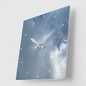Aangepaste wandklok (voeg uw eigen foto en/of teks (Hoek)
