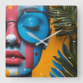 Aangepaste wandklok Voeg uw eigen fotocadeau voor  (Voorkant)