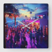 Aangepaste wandklok Voeg uw eigen fotosjabloon toe