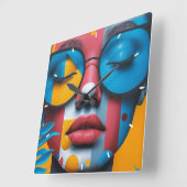 Aangepaste wandklok Voeg uw eigen toe Maak uw eige (Hoek)