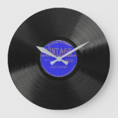 Aangepaste  wandklok voor 78-record (Voorkant)