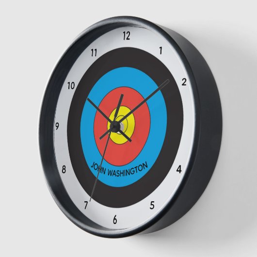 Aangepaste wandklok voor boogschieten (Hoek)