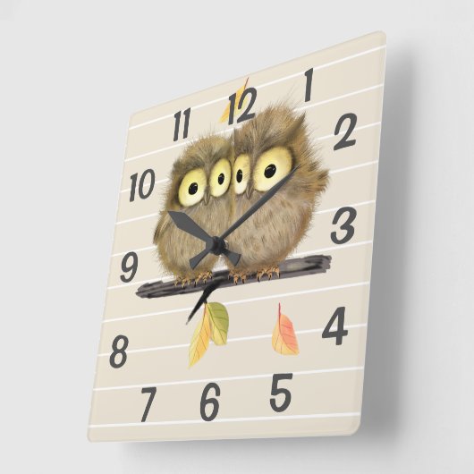 Aangepaste wandklok voor Eigenaars (Hoek)