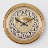 Aangepaste wandklok voor Jubileum (Voorkant)