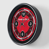 Aangepaste wandklok voor kleurenbeweging (Hoek)