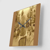 Aangepaste wandklok voor 'Mijn ruimte' (Hoek)