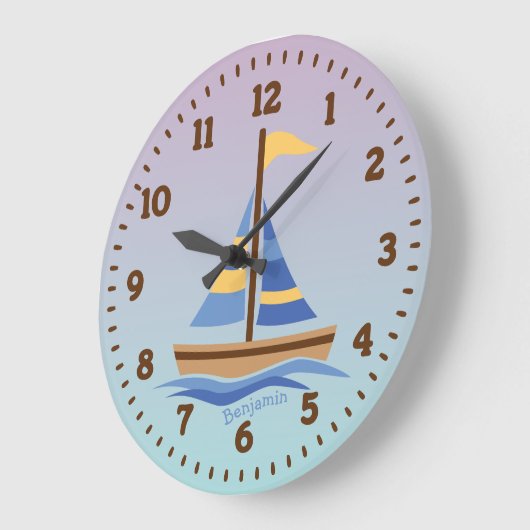 Aangepaste wandklok voor zweefvliegtuigen voor kin (Hoek)