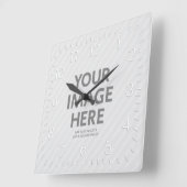 Aangepaste wandklokken Aangepaste grote vierkant f (Hoek)