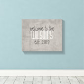 aangepaste wandkunst personaliseren - jouw naam to canvas afdruk (Insitu (Houten vloer))