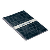 Aangepaste wandtextuur van Brick Notitieboek (Rechterzijde)