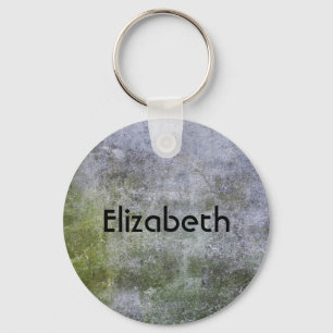 Aangepaste wandtextuur van de Steen van de Boomsta Sleutelhanger