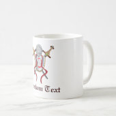 Aangepaste wapenlaag koffiemok (Voorkant rechts)