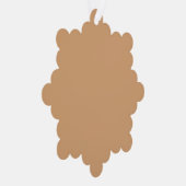 Aangepaste Warm Sand Ornament Kaart (Rechts)