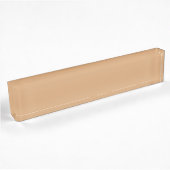 Aangepaste Warm Zand Bureau Naambord – Professione