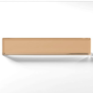 Aangepaste Warm Zand Bureau Naambord – Professione