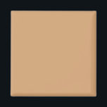 Aangepaste Warm Zand Vierkante Magneet<br><div class="desc">Deze aanpasbare Warm Sand vierkante magneet is de perfecte mix van elegantie en functionaliteit. Ontworpen om moderne, minimalistische en zakelijke esthetiek aan te vullen, is het ideaal voor zakelijke branding, relatiegeschenken, huwelijksgunsten en promotionele evenementen. De zachte, neutrale tint maakt het een geweldige keuze voor woondecoratie, kantoor-gebruik of gepersonaliseerde geschenken. Perfect...</div>