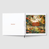 Aangepaste warme cacao en conversatie avond gastenboek (Volledig)