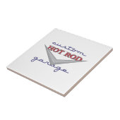 Aangepaste warmwand tegeltje (Zijkant)