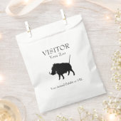 Aangepaste Warthog Bedankzakje (Geknipt)