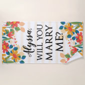 Aangepaste washanddoek voor weddenschappen strandlaken (Voorkant)