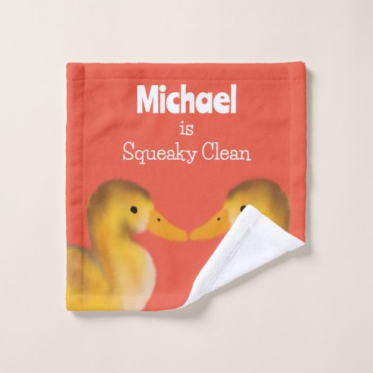 Aangepaste washandwas washandje (Wasdoekje)