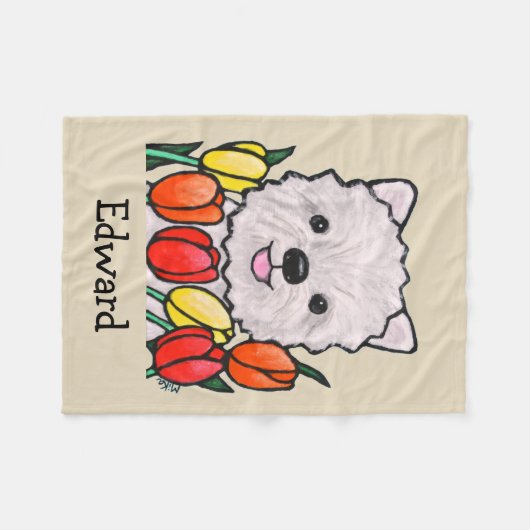 Aangepaste washond Baby Blanket Aangepaste naam de Fleece Deken (Voorkant (Horizontaal))