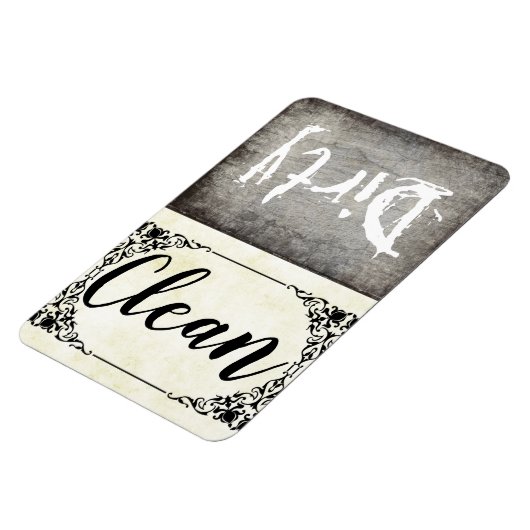 Aangepaste wasmachine met vuile, schone magneet (Linkerzijde)