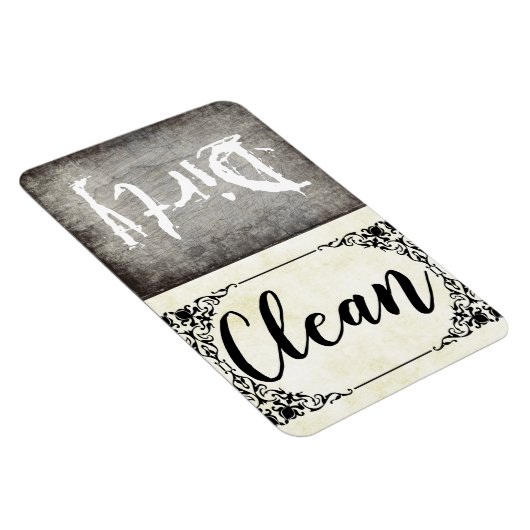 Aangepaste wasmachine met vuile, schone magneet (Rechterzijde)