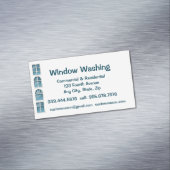 Aangepaste wasmachine voor Windows Magnetisch Visitekaartje (Voorbeeld)