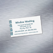 Aangepaste wasmachine voor Windows Magnetisch Visitekaartje (Voorbeeld)