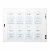 Aangepaste wassmeltlabels etiket (Full Sheet)