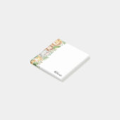 Aangepaste watercolor jungle dieren plakbriefjes post-it® notes (Schuin)